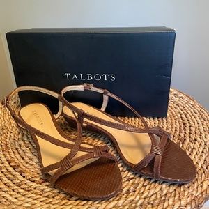 Talbots Cinnamon Bronze Casey3E Sandal